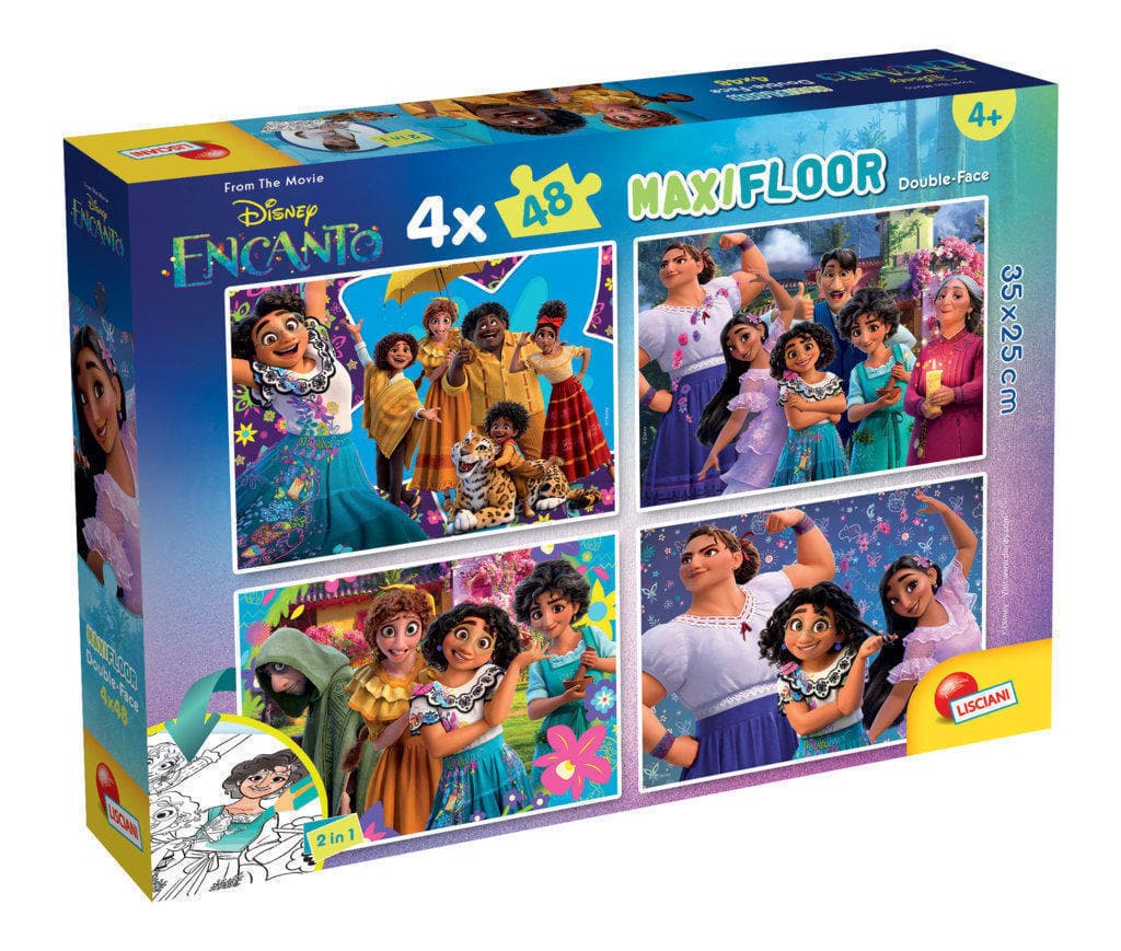 DISNEY PUZZLE MAXIFLOOR 4 X 48 ENCANTO