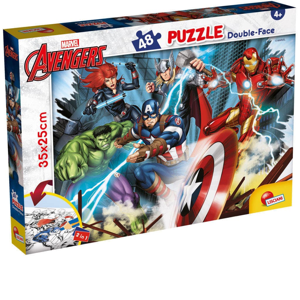 Toys MARVEL PUZZLE DF M-PLUS 48 AVENGERS