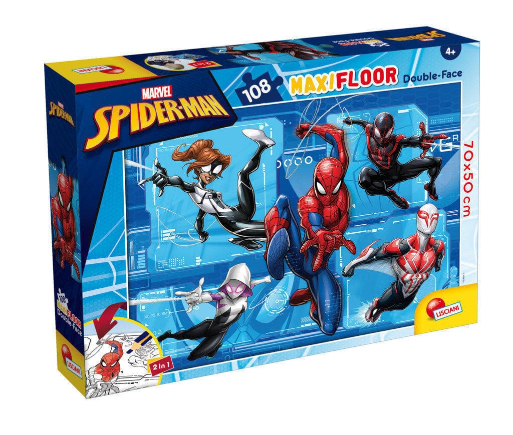 Toys MARVEL PUZZLE DF MAXI FLOOR 108 SPIDER-MAN