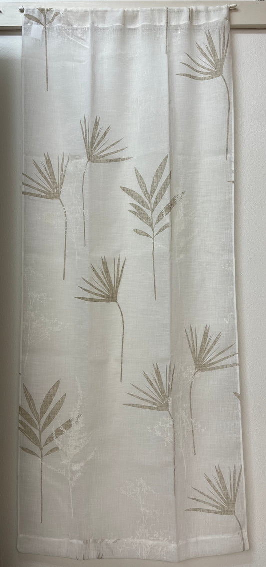 LUXOR BEIGE CURTAIN 45X160 CM