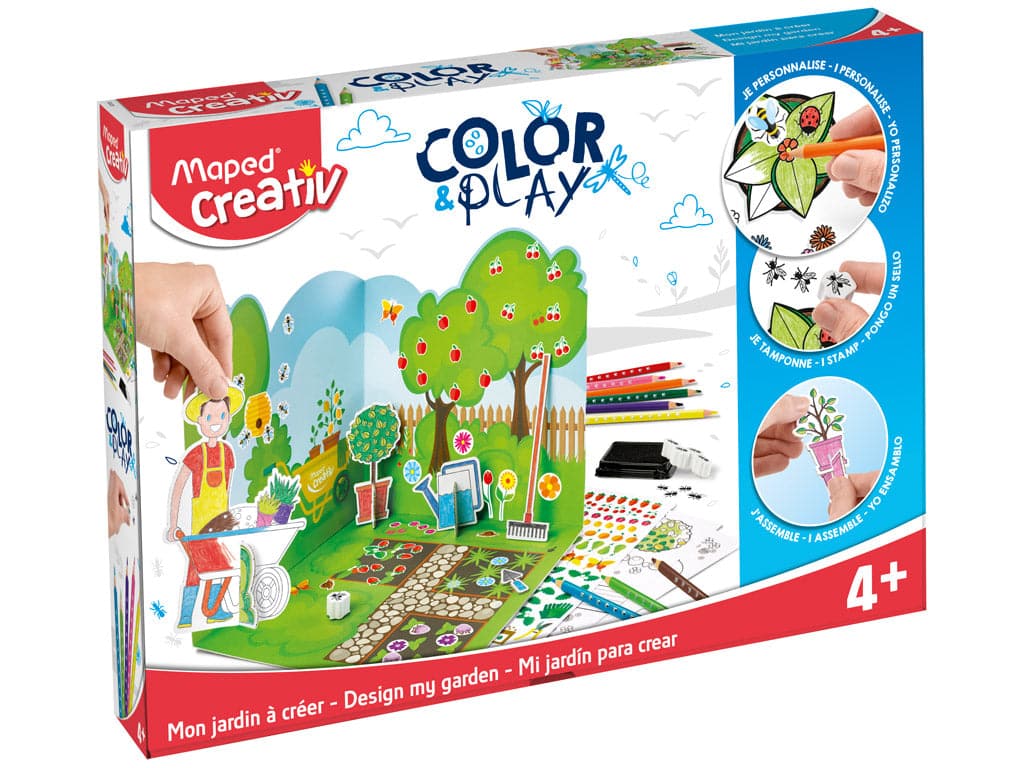 Color and Play - Design my garden