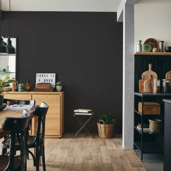 PAINT BLACK BLACK 0 WASHABLE LUXENS 1 LT
