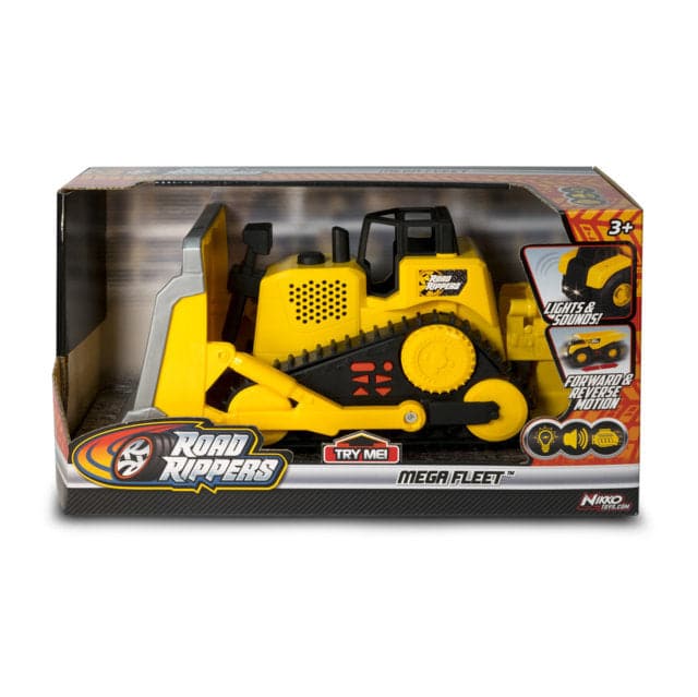 Construction Vehicles with Lights and Sounds - Bulldozer (30cm)