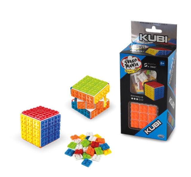 Svagomania - Kubi 2 in 1. Popular game, in decomposable version and bricks compatible with the best building brands.