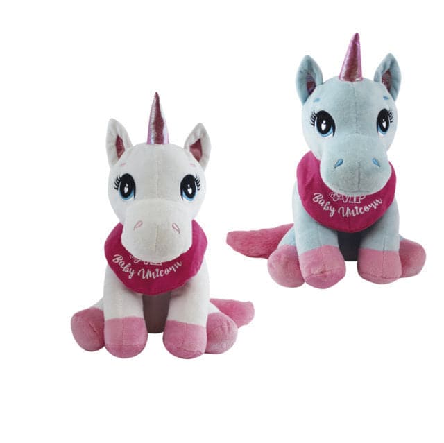 My Vip Baby Unicorn 29 Cm With Bib, Lights And Sounds (Batteries Included, Not Replaceable) Lights And Sounds