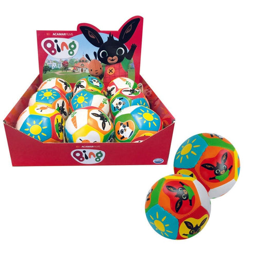 Toys Bing - Baby Ball Ultra Soft soft ball cm 12,7 in faux leather. Ideal for playing at home.
