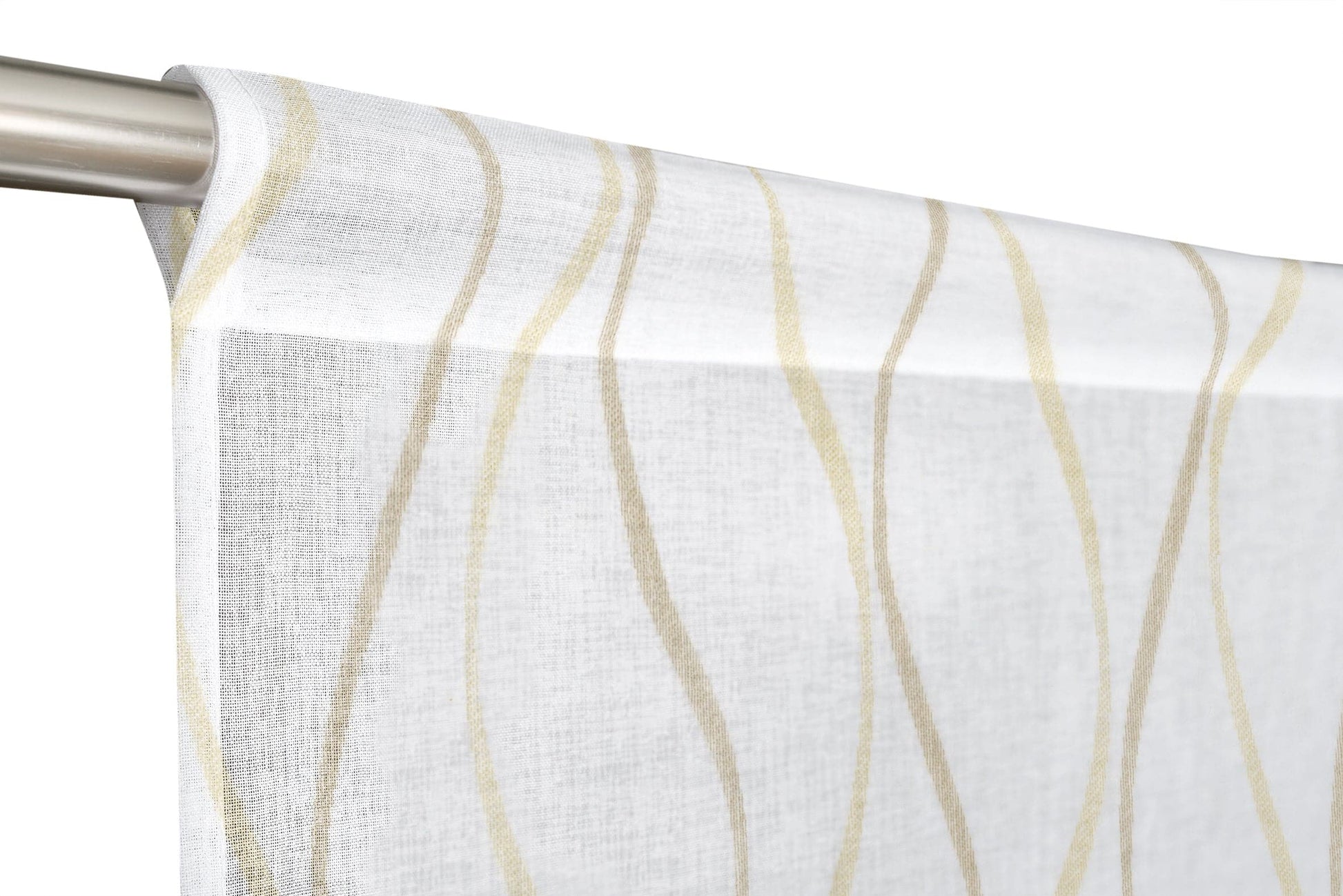 Bricocenter BEIGE WAVE CURTAIN 60X240 CM