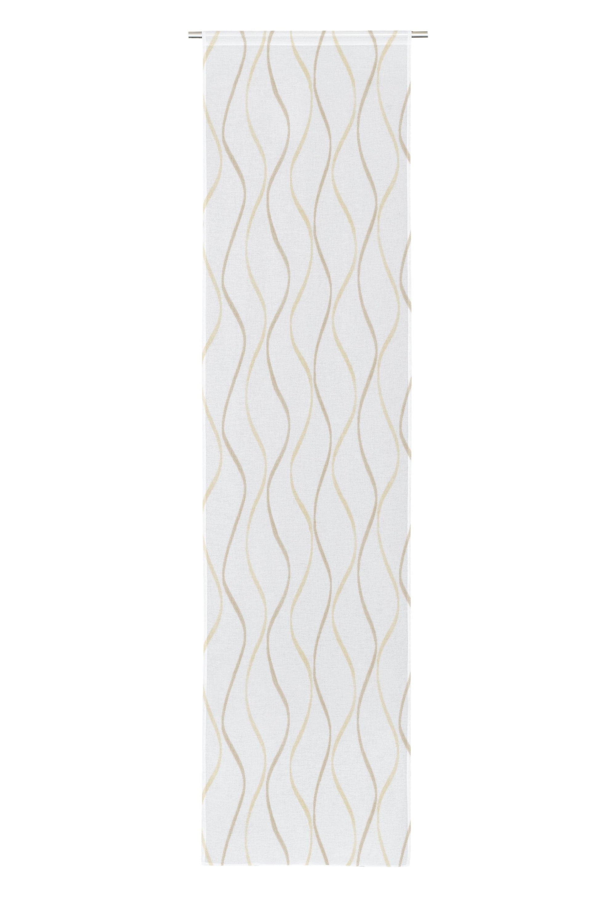 Bricocenter BEIGE WAVE CURTAIN 60X240 CM