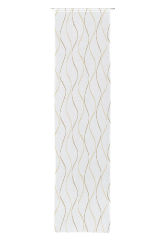 Bricocenter BEIGE WAVE CURTAIN 60X240 CM