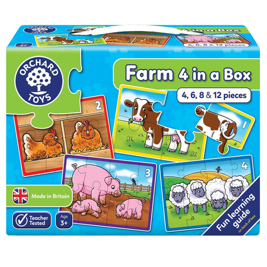 Toys FARM 4 IN A BOX