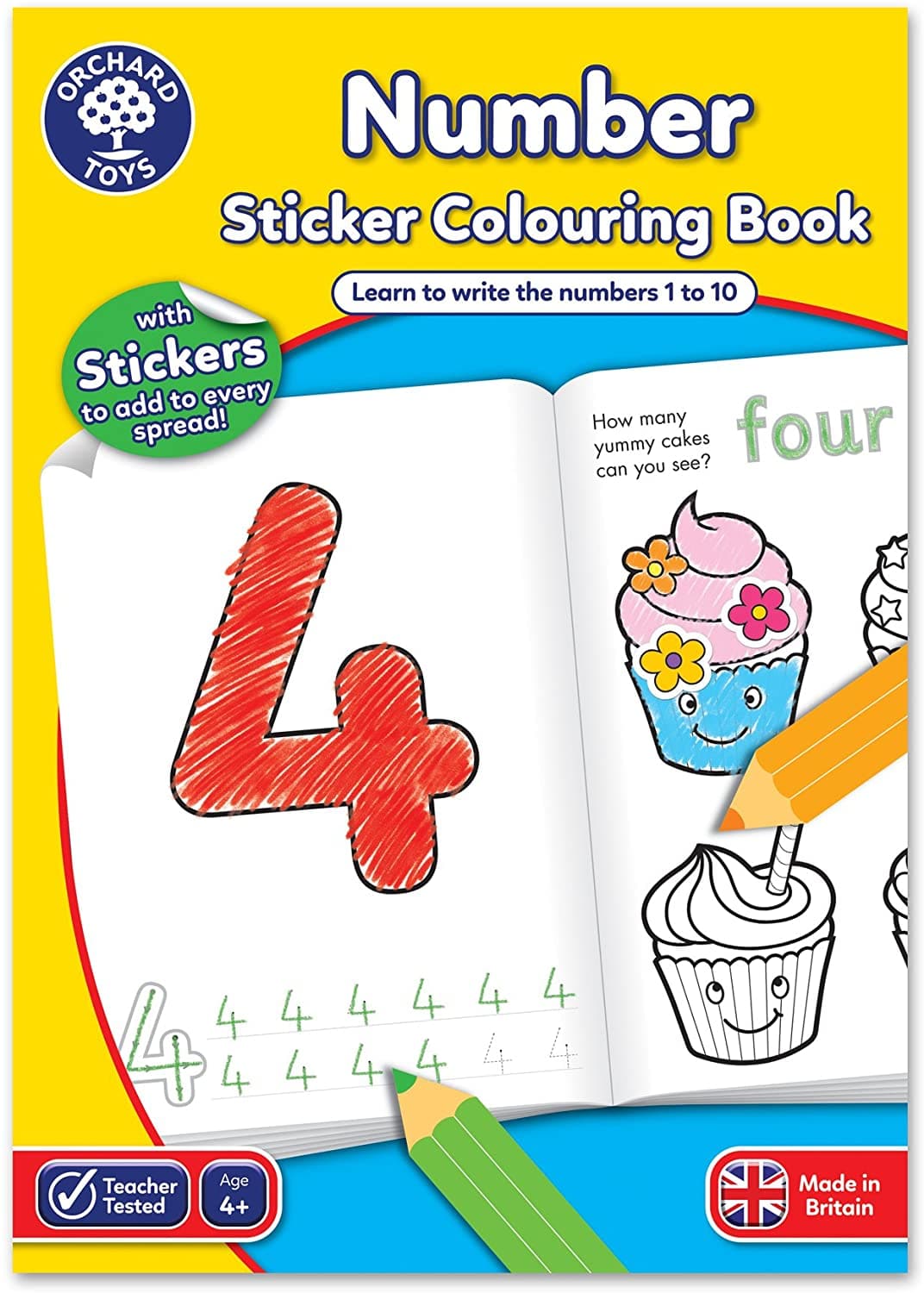 Colouring Book - Number: Ed. Inglese