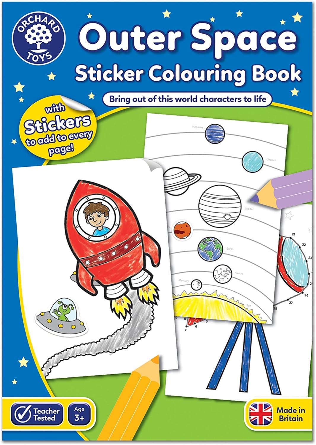 Toys Colouring Book - Outer Space: Ed. Inglese