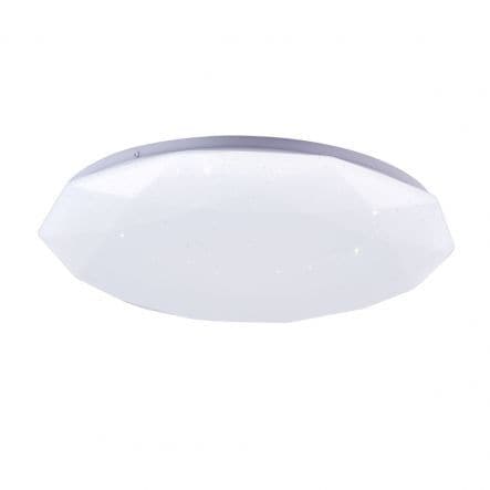 Bricocenter SANDY PLASTIC CEILING LAMP WHITE D60 100W CCT