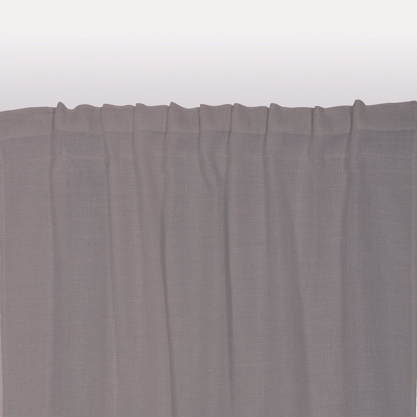 Bricocenter LILY GREY OPAQUE CURTAIN 135X350 WITH WEBBING AND CONCEALED LOOP