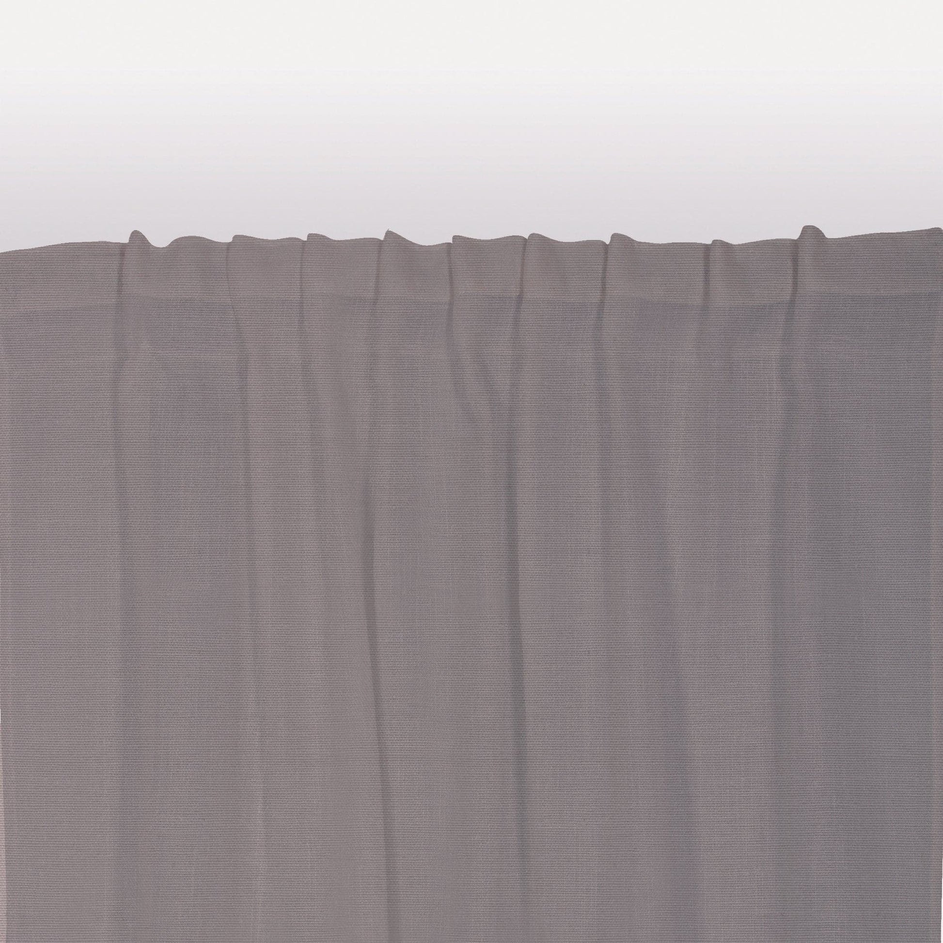 Bricocenter LILY GREY OPAQUE CURTAIN 135X350 WITH WEBBING AND CONCEALED LOOP