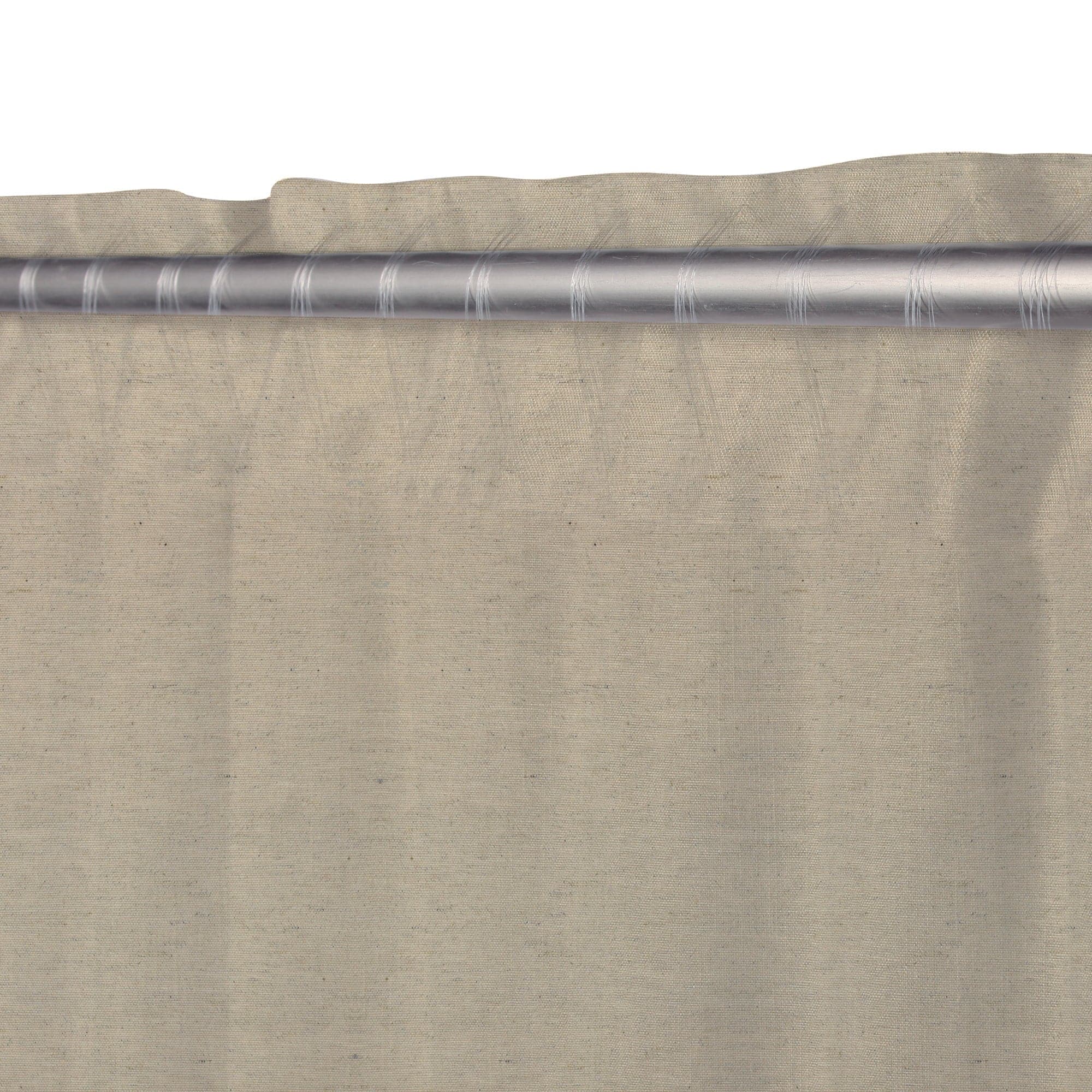 ECRU LILY OPAQUE CURTAIN 135X350 WITH WEBBING AND CONCEALED LOOP - best price from Maltashopper.com BR480008769