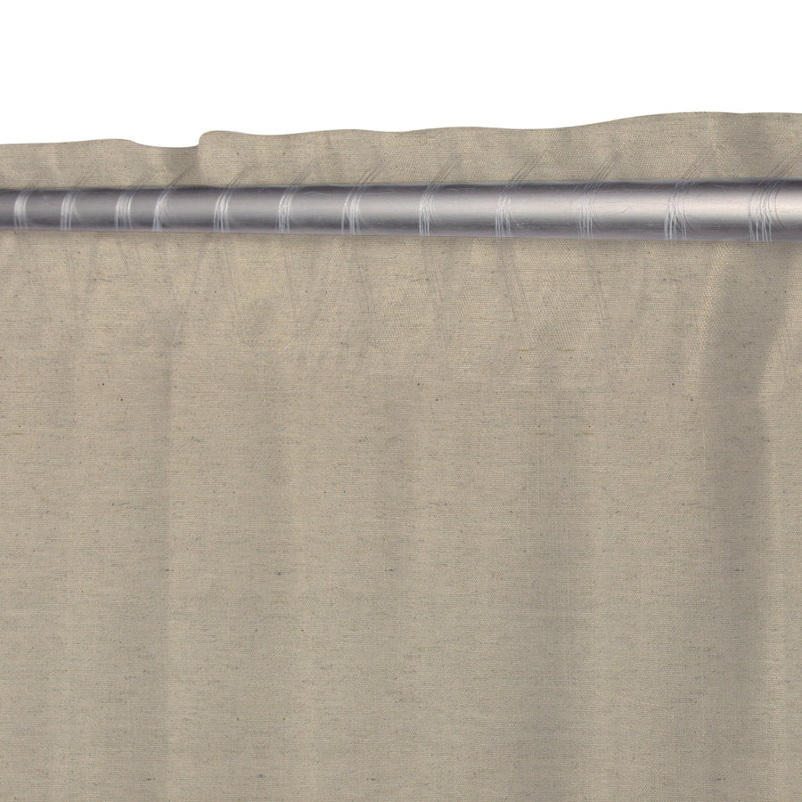 ECRU LILY OPAQUE CURTAIN 135X350 WITH WEBBING AND CONCEALED LOOP - best price from Maltashopper.com BR480008769