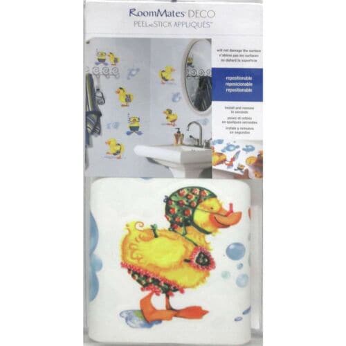 Removable Wall Stickers - Duck Bath