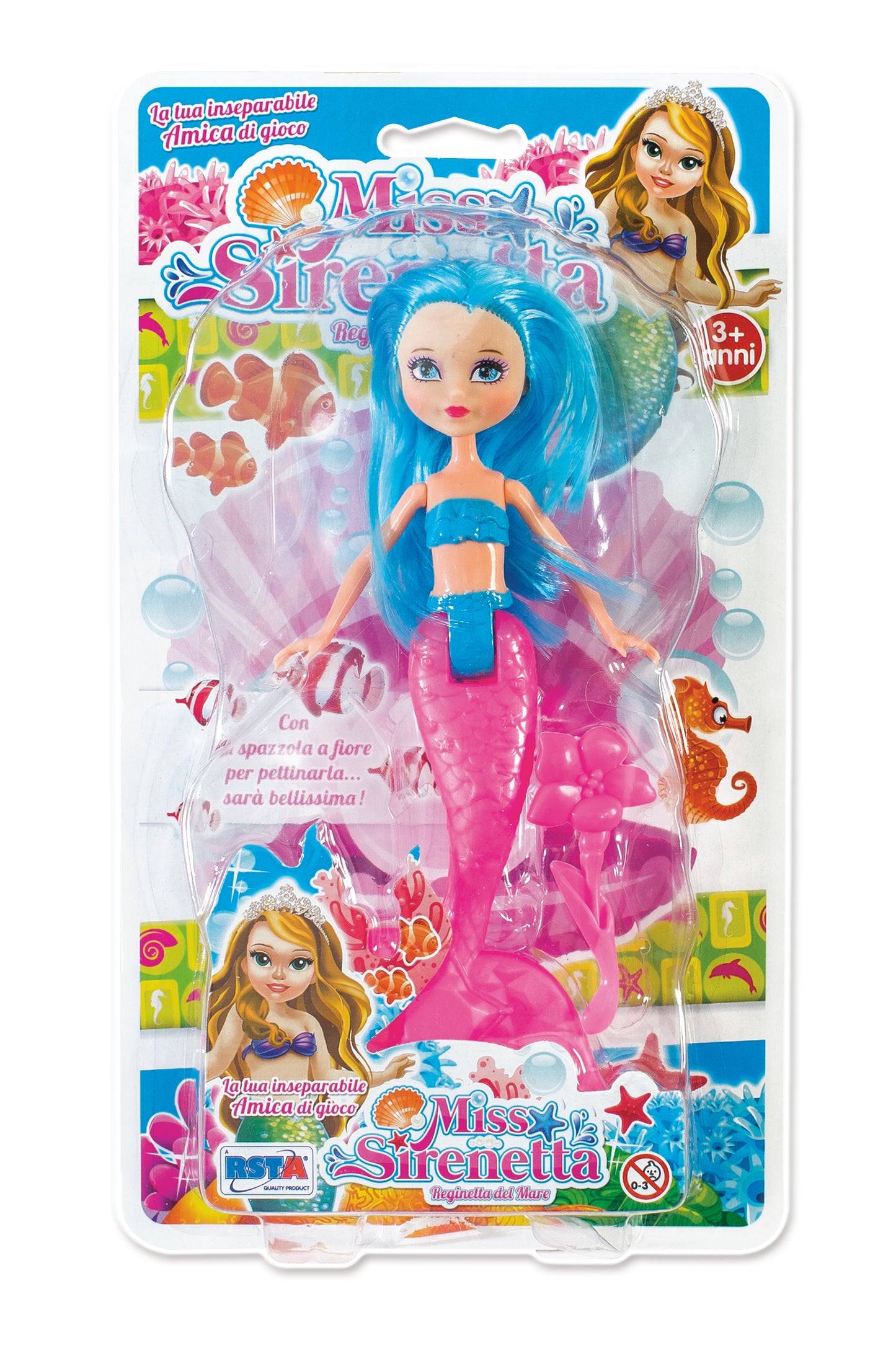 BLS LITTLE MERMAID QUEEN OF THE SEAS 19 CM