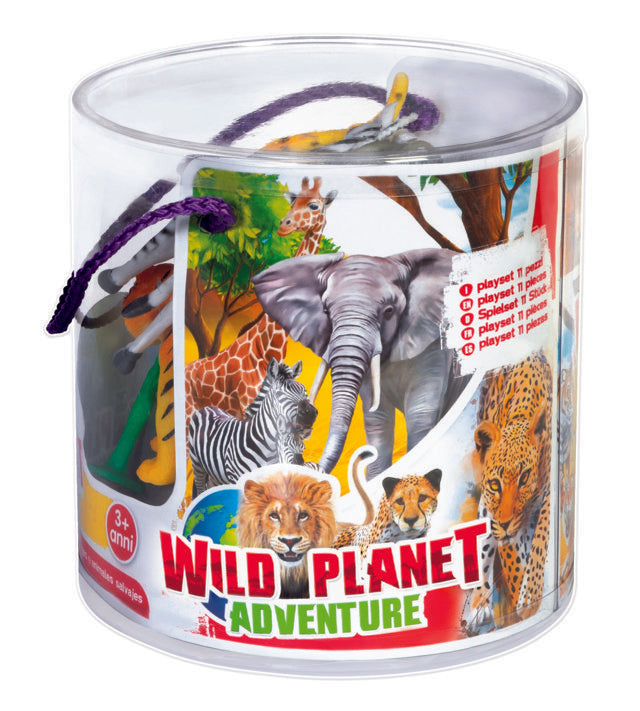 Toys Wild Planet Adventure - Cilindro 11 Animali