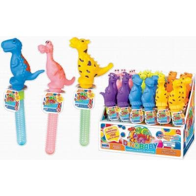 SWORD SOAP BUBBLES DINOSAURS 6 ASS. 24 PCS DISPLAY