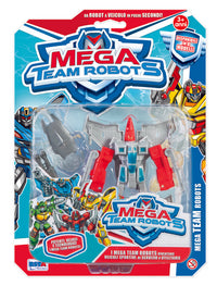 Mega Team Robots Blister 4 Ass