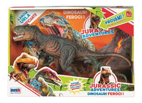 PLAYSET JURASSIC ADVENTURES 1 GRANDE+1 BABY VOCE