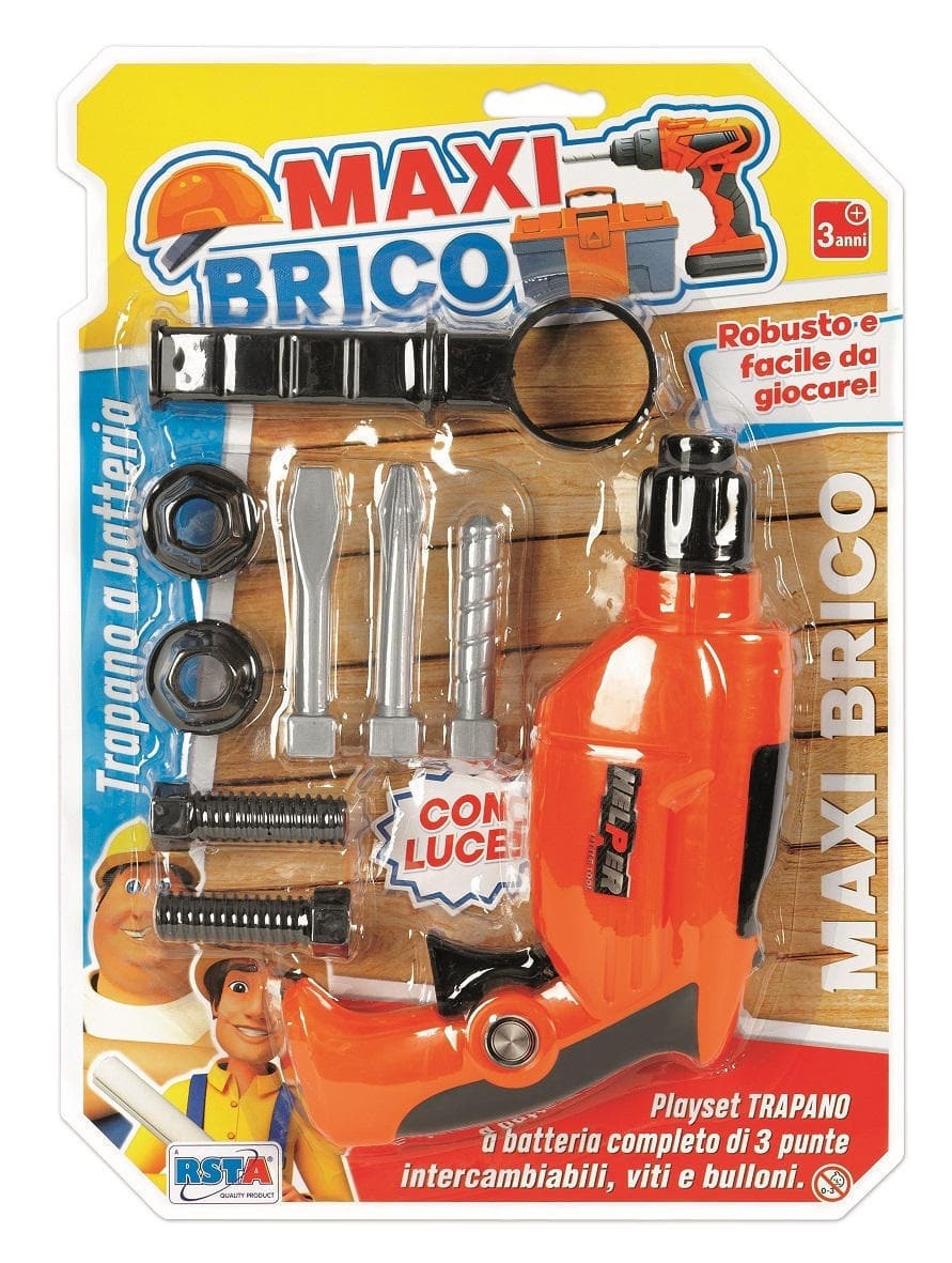 BLISTER BATTERY DRILL MAXI BRICO C. ACC.RI