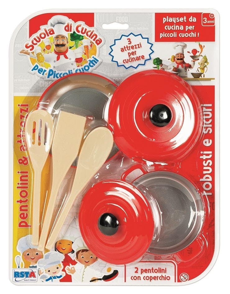 COOKING SCHOOL BLISTER POTS AND EQUIPMENT