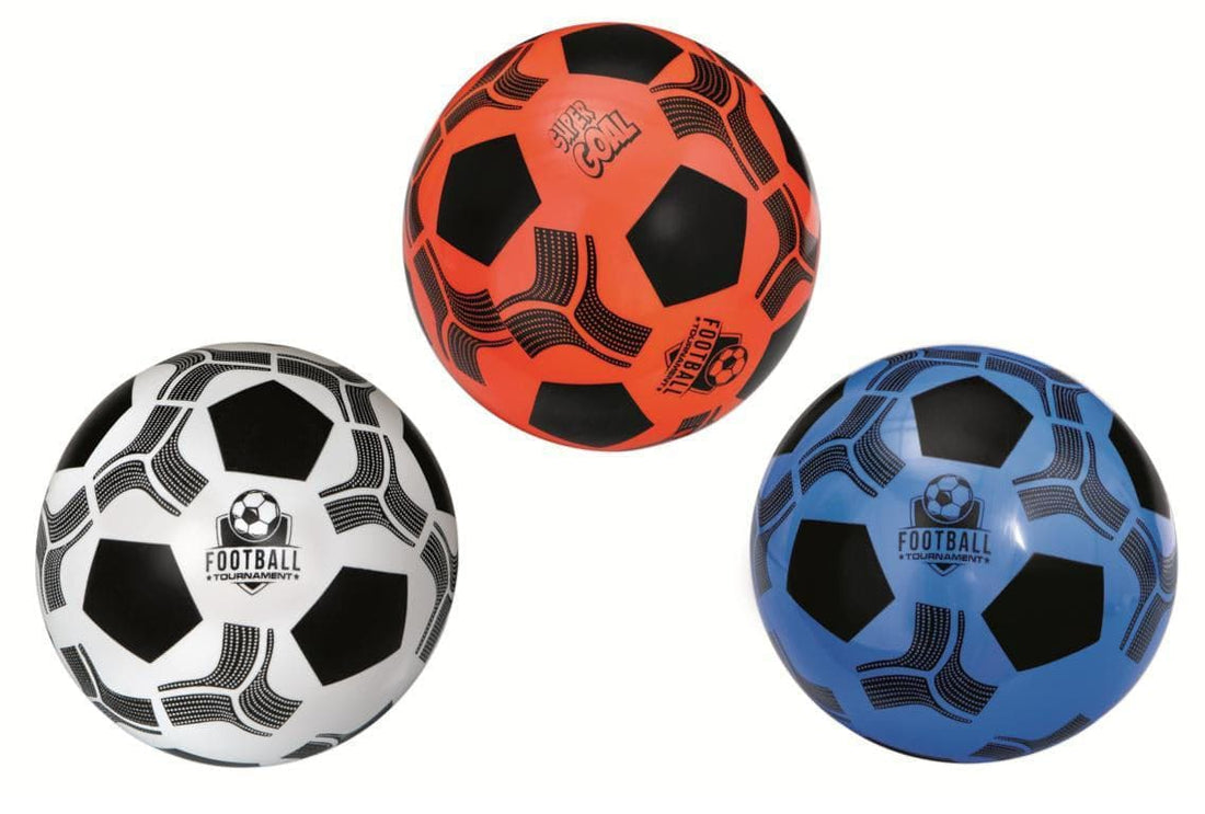 SOCCER BALL 22 CM 180 GR. 3 ASS. COLORS DEFLATED