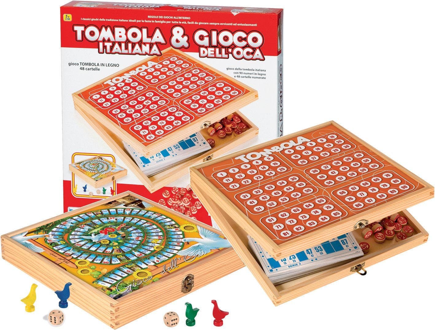 TOMBOLA AND WOODEN GOOSE PLAY