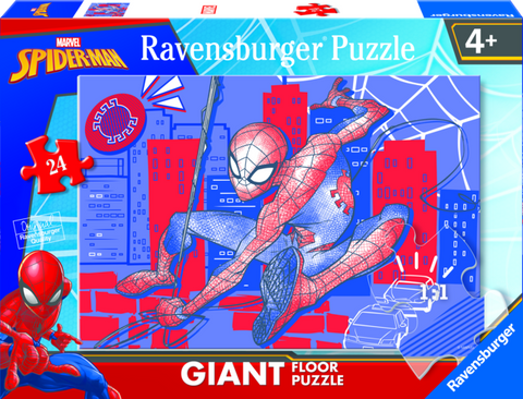 24 Piece Giant Floor Puzzle Spiderman