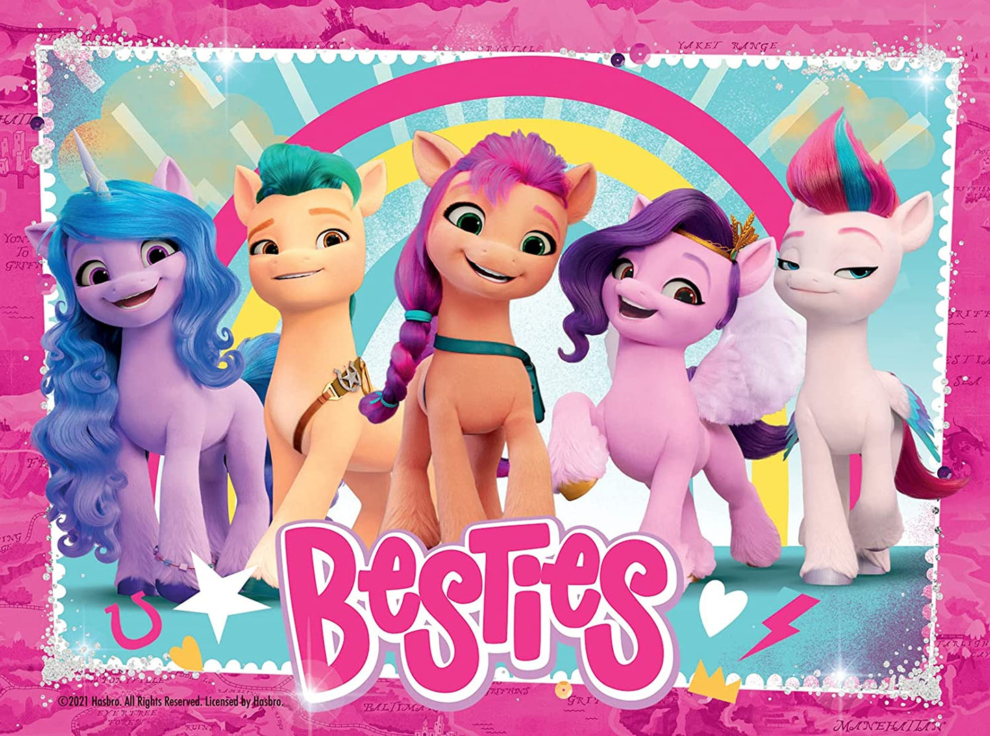 Toys 4 Puzzle in 1 - My Little Pony