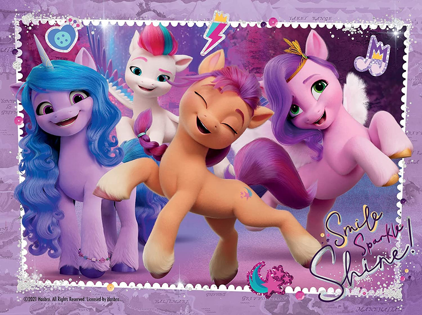 Toys 4 Puzzle in 1 - My Little Pony