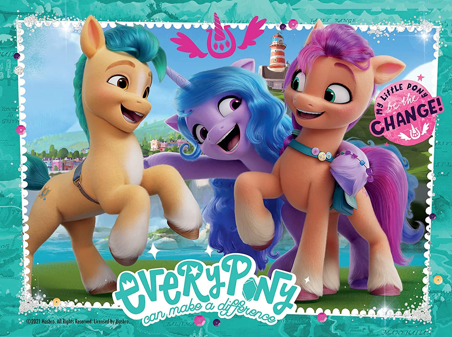 Toys 4 Puzzle in 1 - My Little Pony