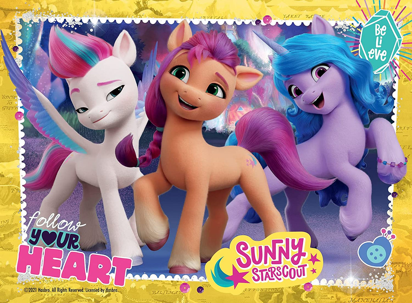 Toys 4 Puzzle in 1 - My Little Pony