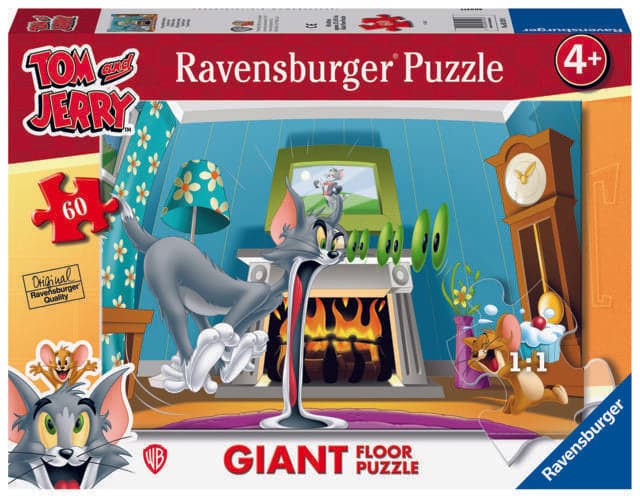 Giant 60 Piece Puzzle - Tom & Jerry