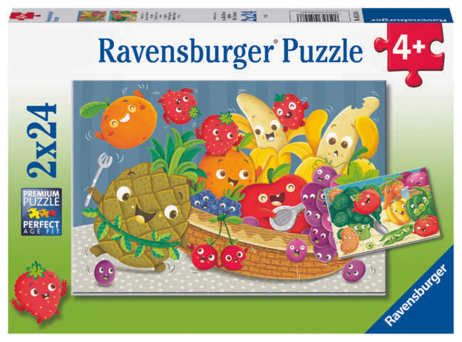 2 24-Piece Puzzle - Joy of Fruits and Vegetables