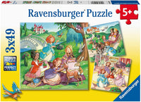 3 49 Piece Puzzles - Little Princesses