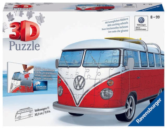 Toys 162 Piece 3D Puzzle - Volkswagen Minibus