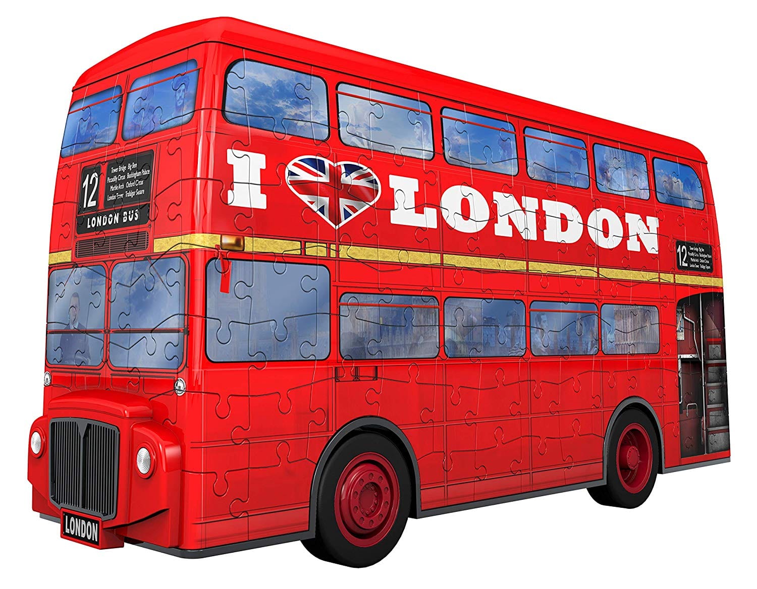 Toys 3D Puzzle Midi Series - London Bus