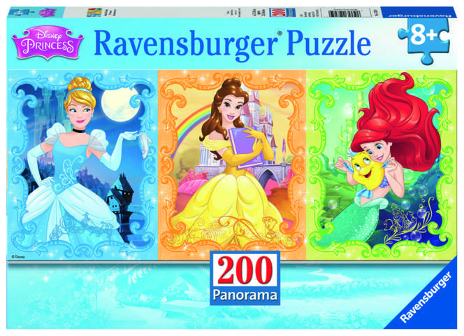200 Piece XXL Panorama Puzzle - Disney Princesses: Beautiful Princesses