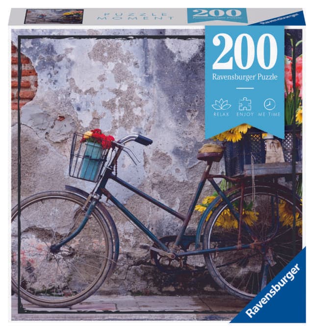 200 Piece Jigsaw Puzzle - Moment Puzzle: Bicycle