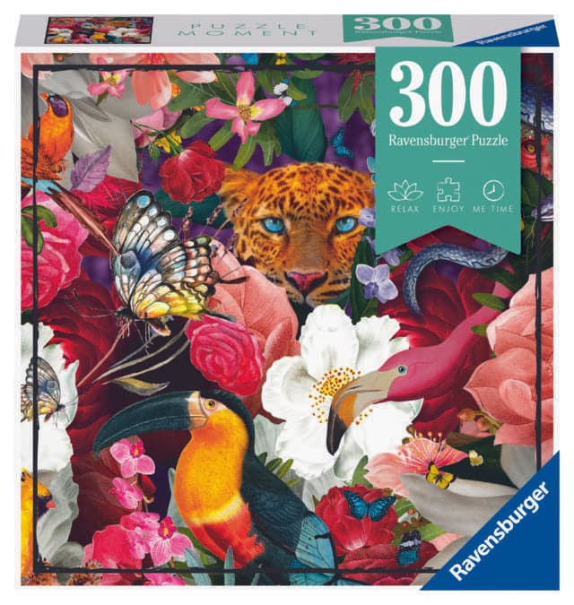 300 Piece Jigsaw Puzzle - Moment Puzzle: Flowers