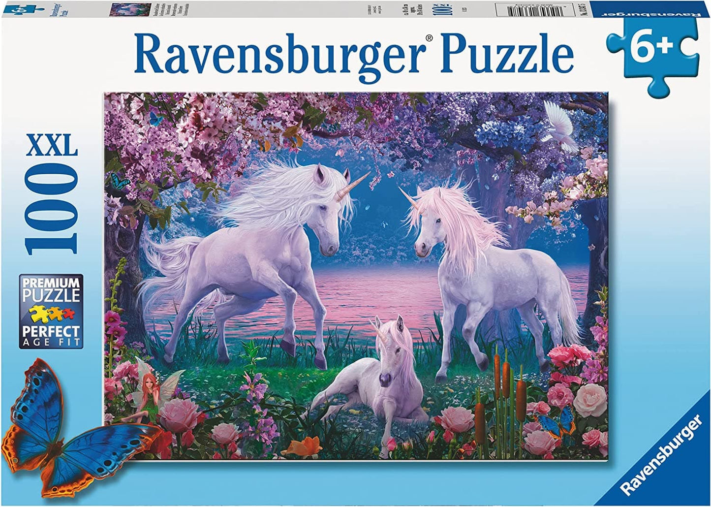 Puzzle 100 pcs. XXL - Enchanted Unicorns