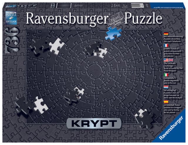 736 Piece Jigsaw Puzzle - Black Krypt