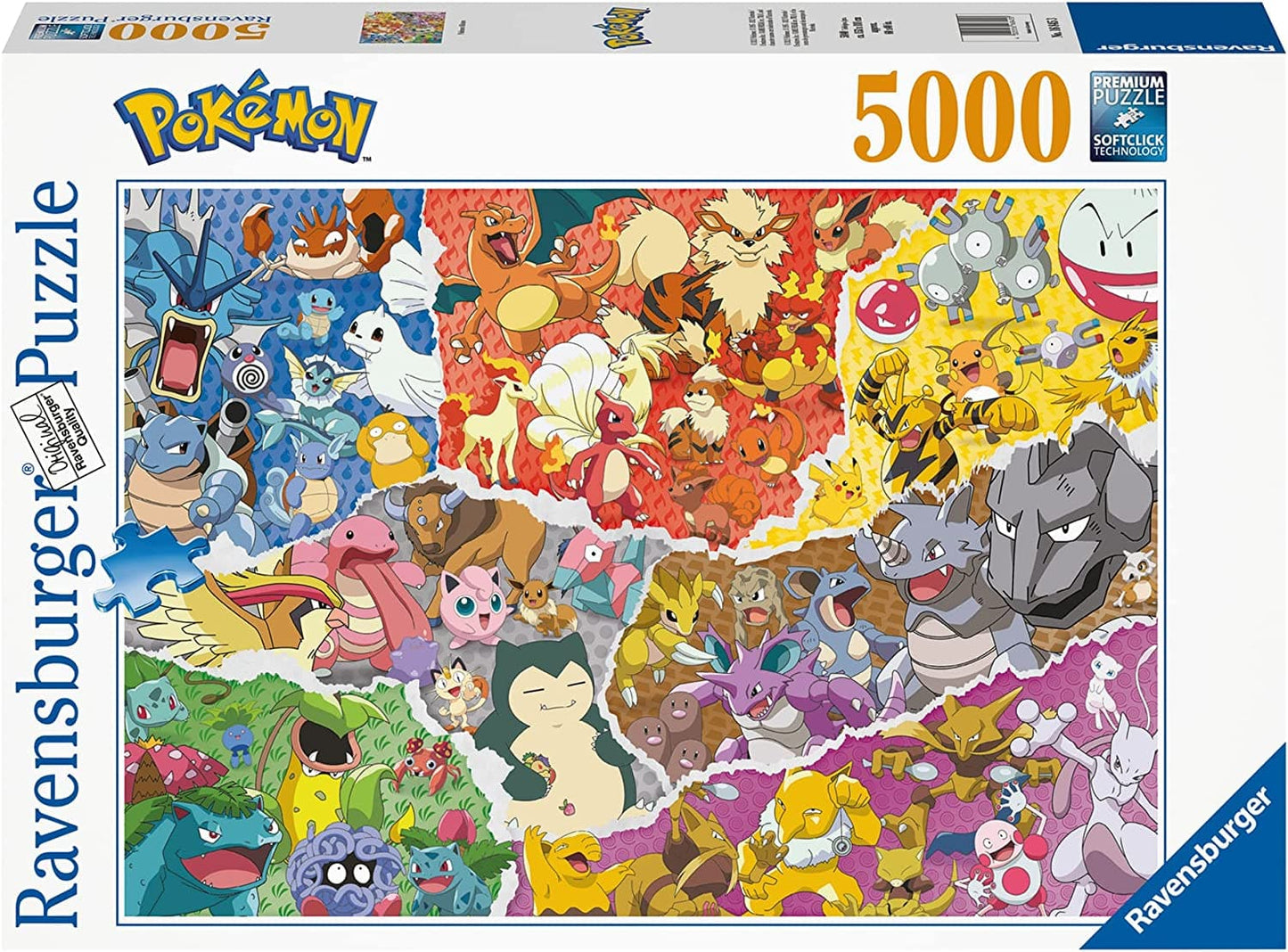 Puzzle 5000 pz - Pokemon