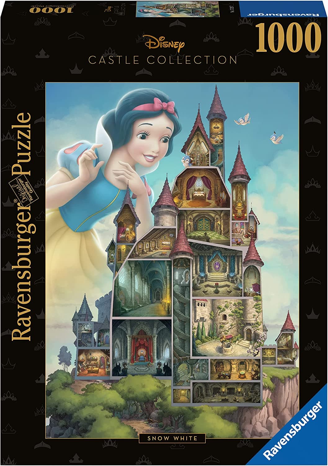 Puzzle 1000 pcs - Snow White - Disney Castles