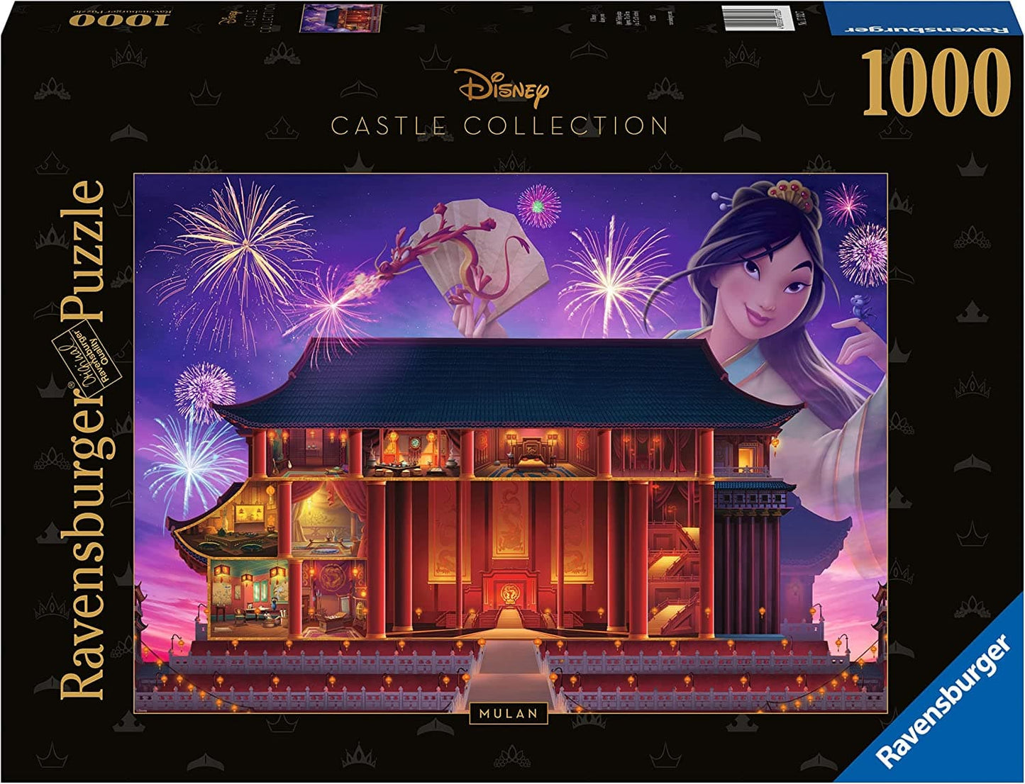 Puzzle 1000 pz - Mulan - Disney Castles