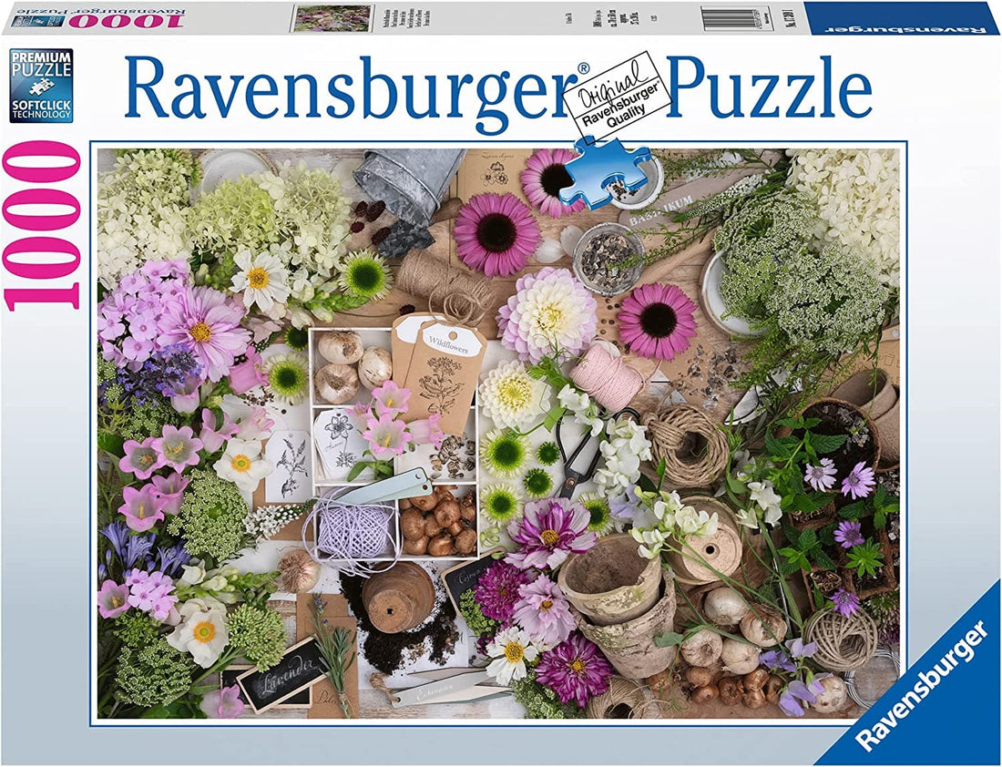 Puzzle 1000 pcs - For the love of flowers